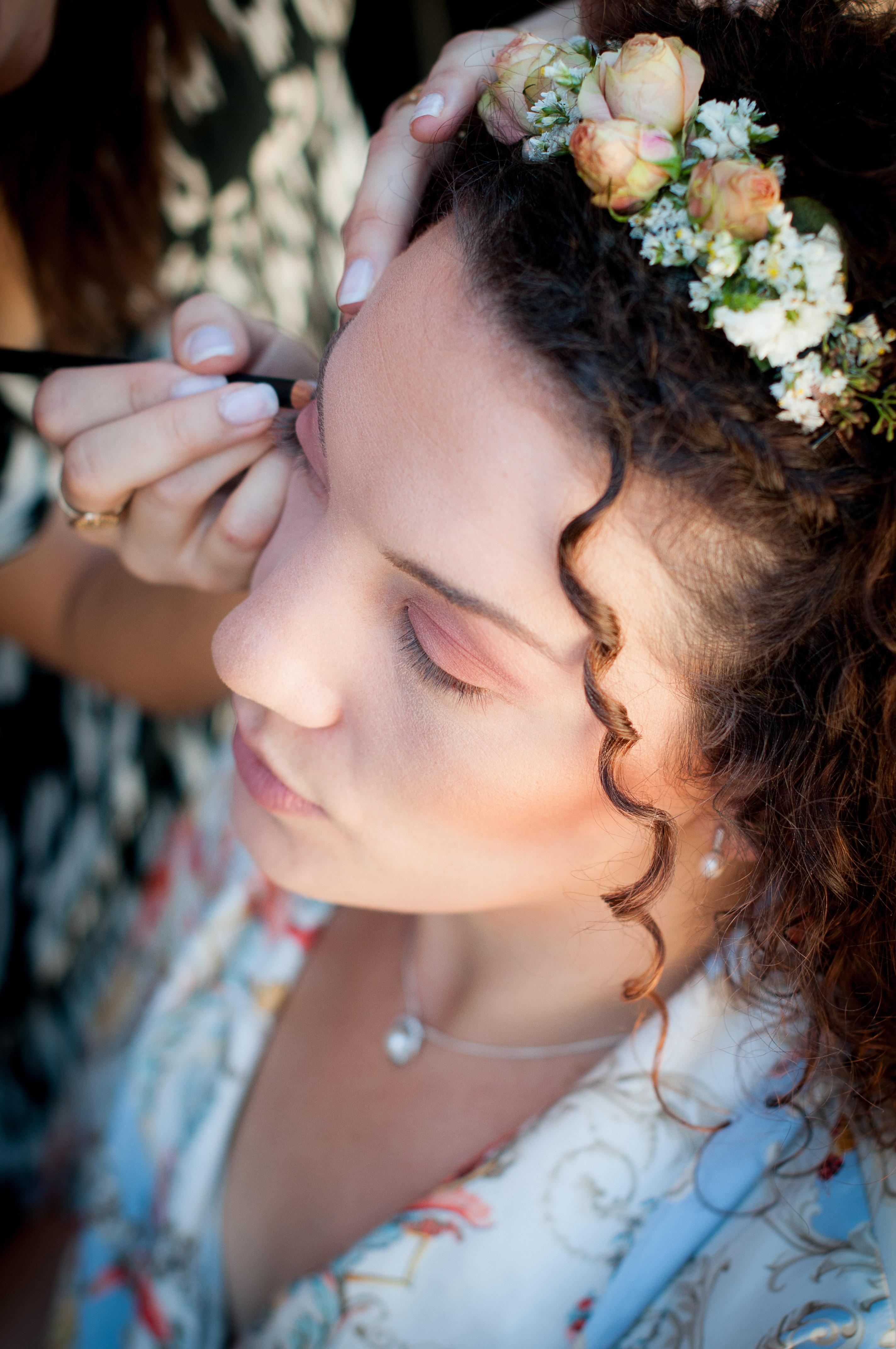 Mountain wedding ceremony